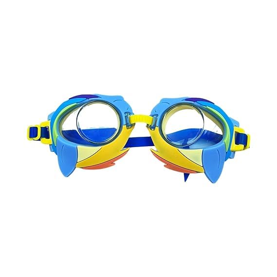 Cartoon Pattern Swim Goggles Anti Fog (Multicolor) (Multipattern)(pack of 1)