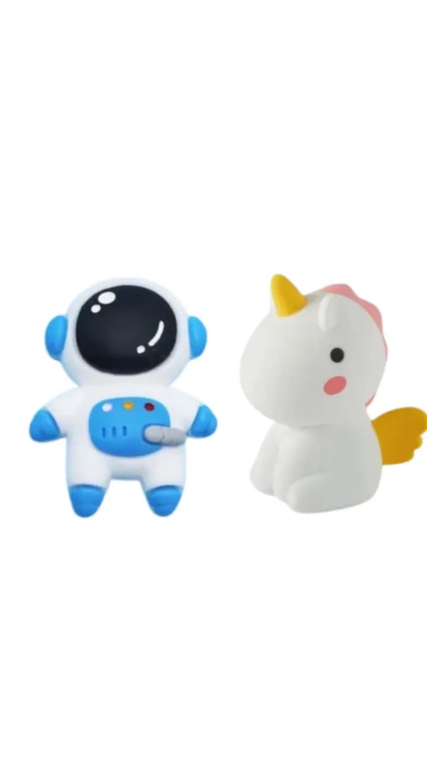 Unicorn  And Space Cute Eraser and Sharpener Set Mini Combo for Kids