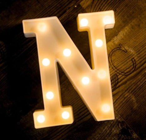 Letter LED Marquee Letter Lights  Warm White (N)