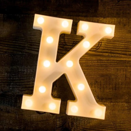 Letter LED Marquee Letter Lights  Warm White (K)