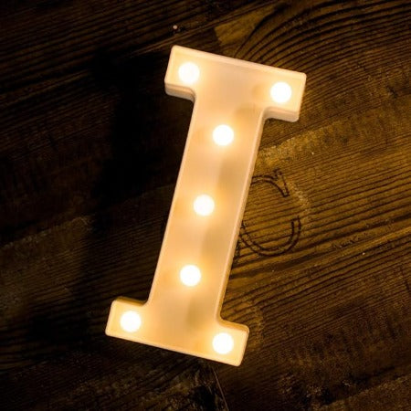 Letter LED Marquee Letter Lights  Warm White (I)