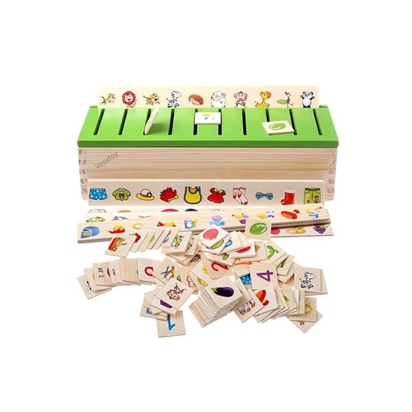 Children's Classification Wooden Box