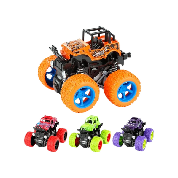 Wheel Monster Zap Car Toy for Kids Friction Powered Cars